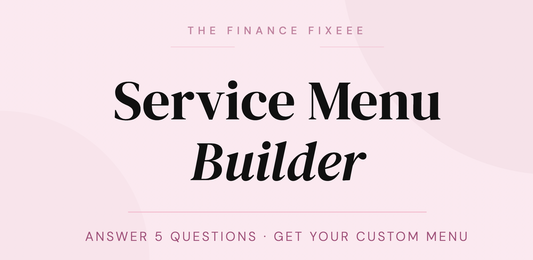 Service Menu Builder